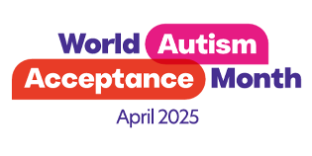 World Autism Acceptance Month logo